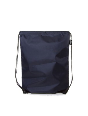 210D POLYESTER RPET DRAWSTRING BAG in Navy