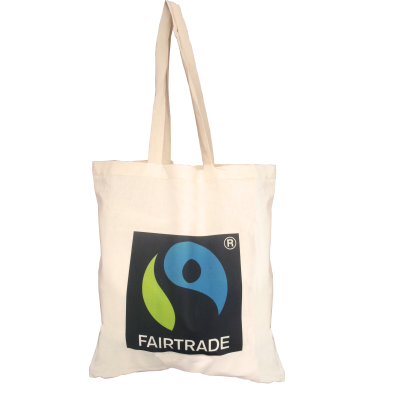 5OZ FAIRTRADE SUSTAINABLE COTTON SHOPPER