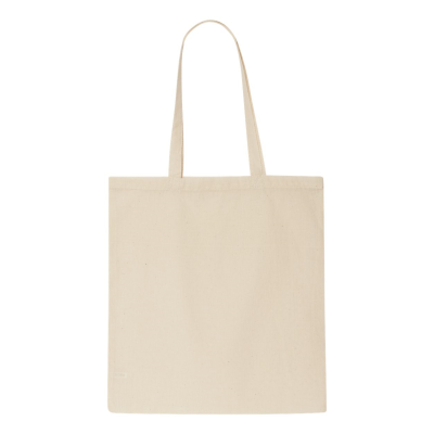 5OZ NATURAL ORGANIC COTTON SUSTAINABLE SHOPPER TOTE BAG