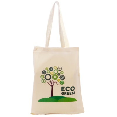 5OZ PREMIUM NATURAL SUSTAINABLE COTTON MIDI BAG