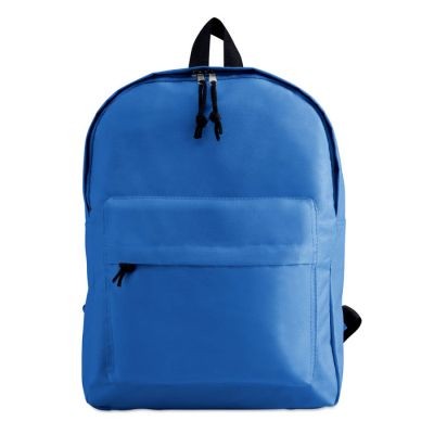 600D POLYESTER BACKPACK RUCKSACK in Blue