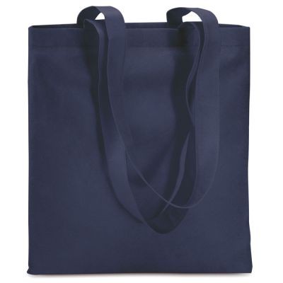 80GR_&_M² NONWOVEN SHOPPER TOTE BAG in Blue