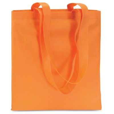 80GR_&_M² NONWOVEN SHOPPER TOTE BAG in Orange