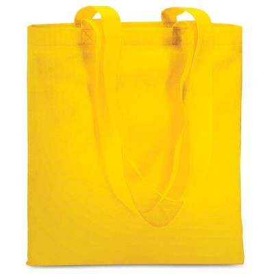 80GR_&_M² NONWOVEN SHOPPER TOTE BAG in Yellow