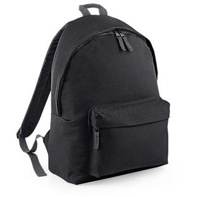 ADLINGTON 600D POLYESTER BACKPACK RUCKSACK in Black