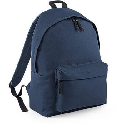 ADLINGTON 600D POLYESTER BACKPACK RUCKSACK in Navy Blue