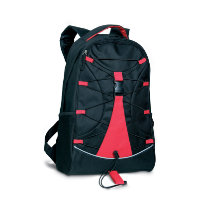 ADVENTURE BACKPACK RUCKSACK in Red