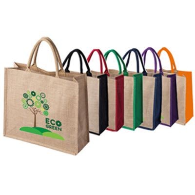 ALDERLEY JUTE SHOPPER TOTE SUSTAINABLE BAG FOR LIFE