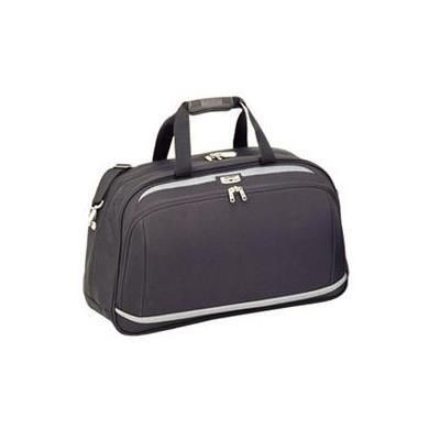 ANTLER APOLLO WEEKEND EXPANDING BAG in Black with Silver Trim