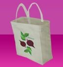 ARLEY ORGANIC COTTON SUSTAINABLE SHOPPER TOTE BAG with Gusset