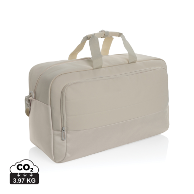 ARMOND AWARE™ RPET WEEKEND DUFFLE in Beige