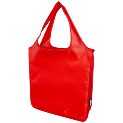 ASH RPET LARGE FOLDING TOTE BAG 14L in Red