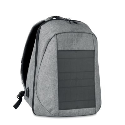 BACKPACK RUCKSACK SOLAR in Black