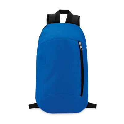 BACKPACK RUCKSACK with Front Pocket in Blue