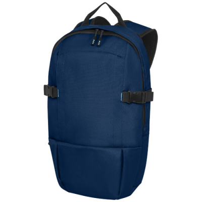 BAIKAL 15 INCH GRS RPET LAPTOP BACKPACK RUCKSACK 8L in Navy