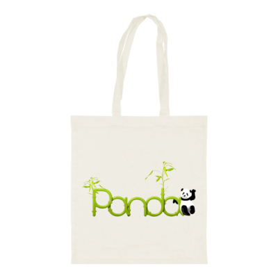 BAMBOO ECO SHOPPER in White