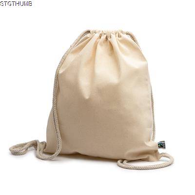 BARONE DRAWSTRING BAG in 100% Fairtrade Cotton