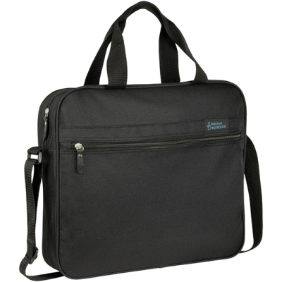 BICKLEY ECO RECYCLED DELEGATE DOCUMENT BAG in Black