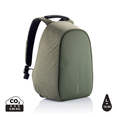 BOBBY HERO REGULAR ANTI-THEFT BACKPACK RUCKSACK in Green