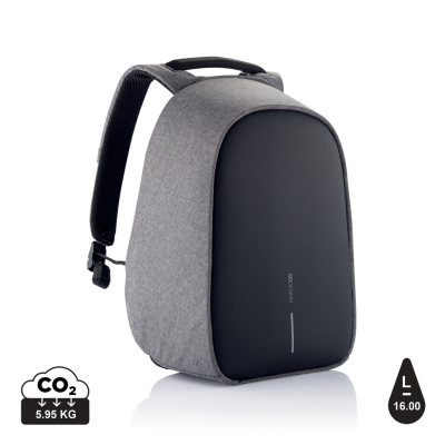 BOBBY HERO REGULAR ANTI-THEFT BACKPACK RUCKSACK in Grey