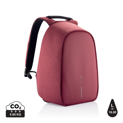 BOBBY HERO REGULAR ANTI-THEFT BACKPACK RUCKSACK in Red