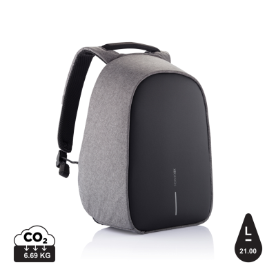 BOBBY HERO XL ANTI-THEFT BACKPACK RUCKSACK in Grey