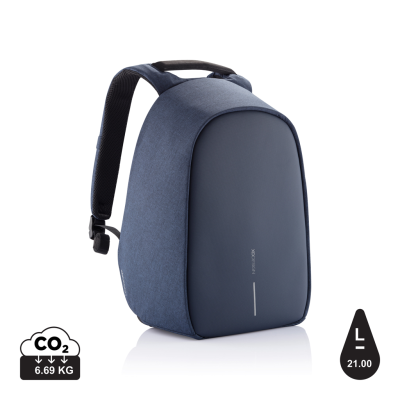 BOBBY HERO XL ANTI-THEFT BACKPACK RUCKSACK in Navy Blue