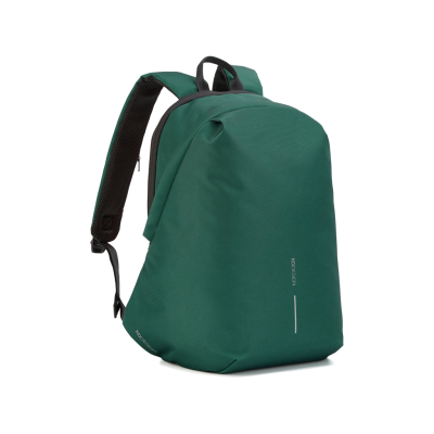 BOBBY SOFT, ANTI-THEFT BACKPACK RUCKSACK in Green