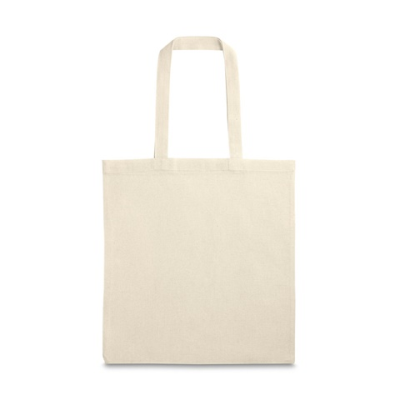 BONDI 100% COTTON BAG (140 G & M²) in Light Natural