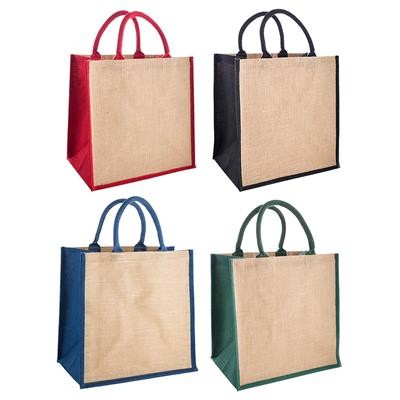 BRECON JUTE ECO FRIENDLY REUSABLE BAG SHOPPER TOTE BAG