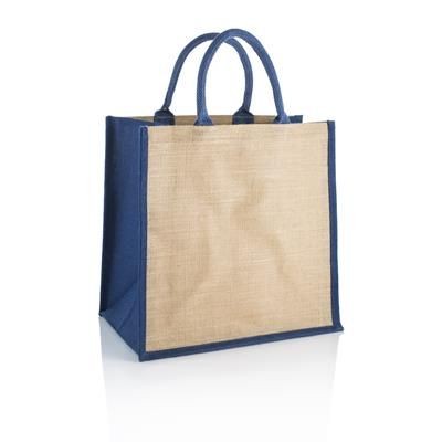 BRECON JUTE REUSABLE ECO BAG with Wipe Clean Interior