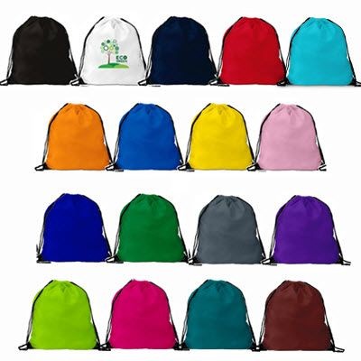 BURTON ECO FRIENDLY RECYCLABLE POLYESTER DRAWSTRING GYMSAC BAG