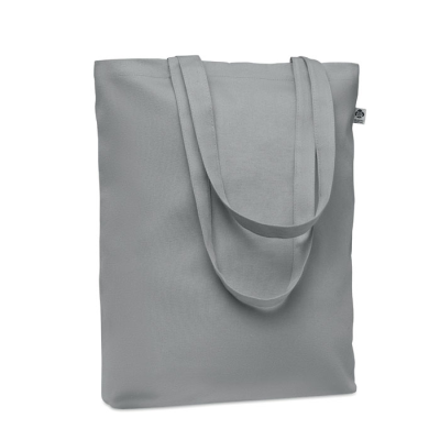 CANVAS SHOPPER TOTE BAG 270 GR & M² in Grey