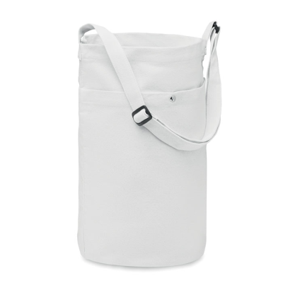 CANVAS SHOPPER TOTE BAG 270 GR & M² in White