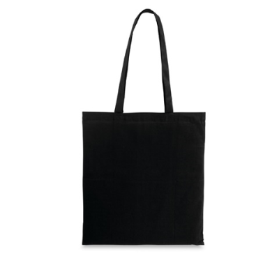 CARACAS 100% COTTON BAG (140 G & M²) in Black