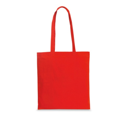 CARACAS 100% COTTON BAG (140 G & M²) in Red