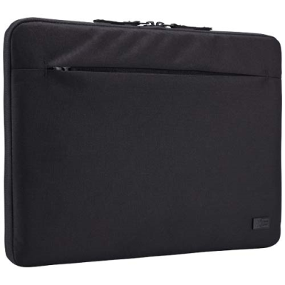 CASE LOGIC INVIGO 14 INCH RECYCLED LAPTOP SLEEVE in Solid Black