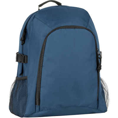 CHILLENDEN ECO RECYCLED BUSINESS BACKPACK RUCKSACK RUCKSACK in Blue Navy