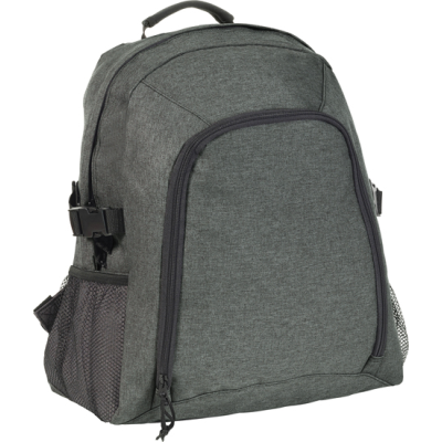 CHILLENDEN ECO RECYCLED BUSINESS BACKPACK RUCKSACK RUCKSACK in Grey 2 Tone & Bk