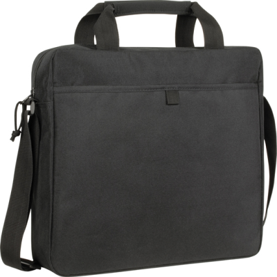 CHILLENDEN ECO RECYCLED BUSINESS BAG in Black