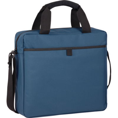 CHILLENDEN ECO RECYCLED BUSINESS BAG in Blue Navy