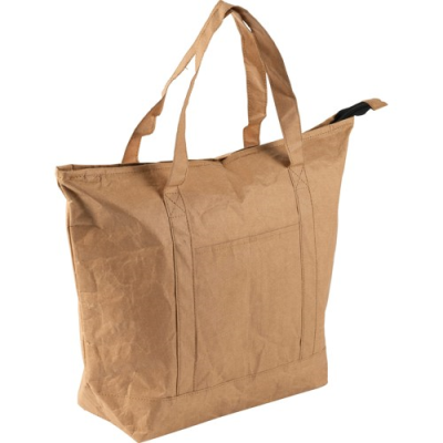 COOLER SHOPPER TOTE BAG in Brown