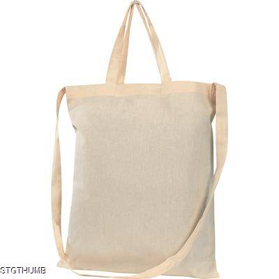 COTTON BAG with 3 Handles in White