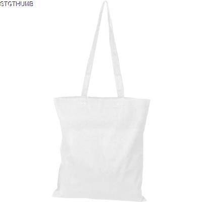 COTTON BAG with Long Handles