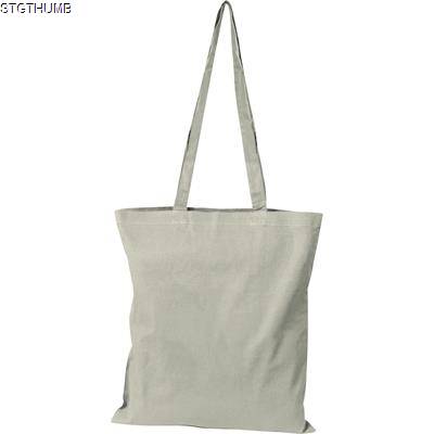 COTTON BAG with Long Handles