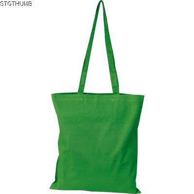 COTTON BAG with Long Handles