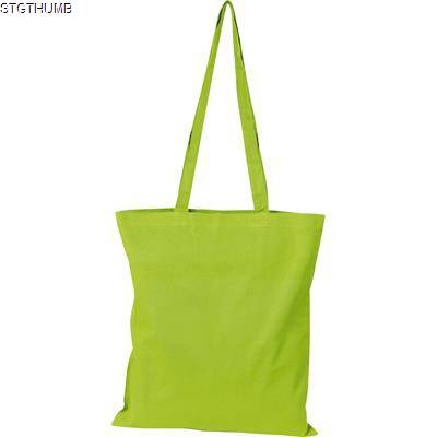 COTTON BAG with Long Handles