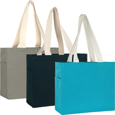 CRANBROOK ECO 10OZ COTTON CANVAS TOTE SHOPPER