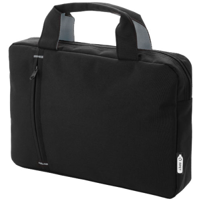 DETROIT RPET CONFERENCE BAG 4L in Grey & Solid Black