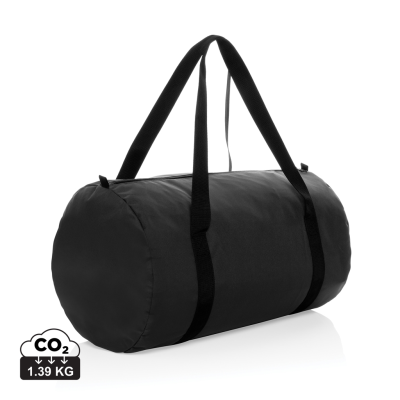 DILLON AWARE™ RPET FOLDING SPORTS BAG in Black